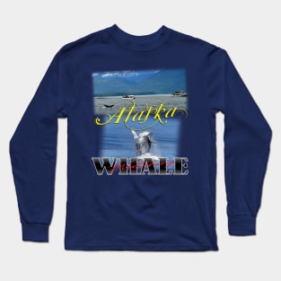 Alaska Whale Watching Long Sleeve T-Shirt